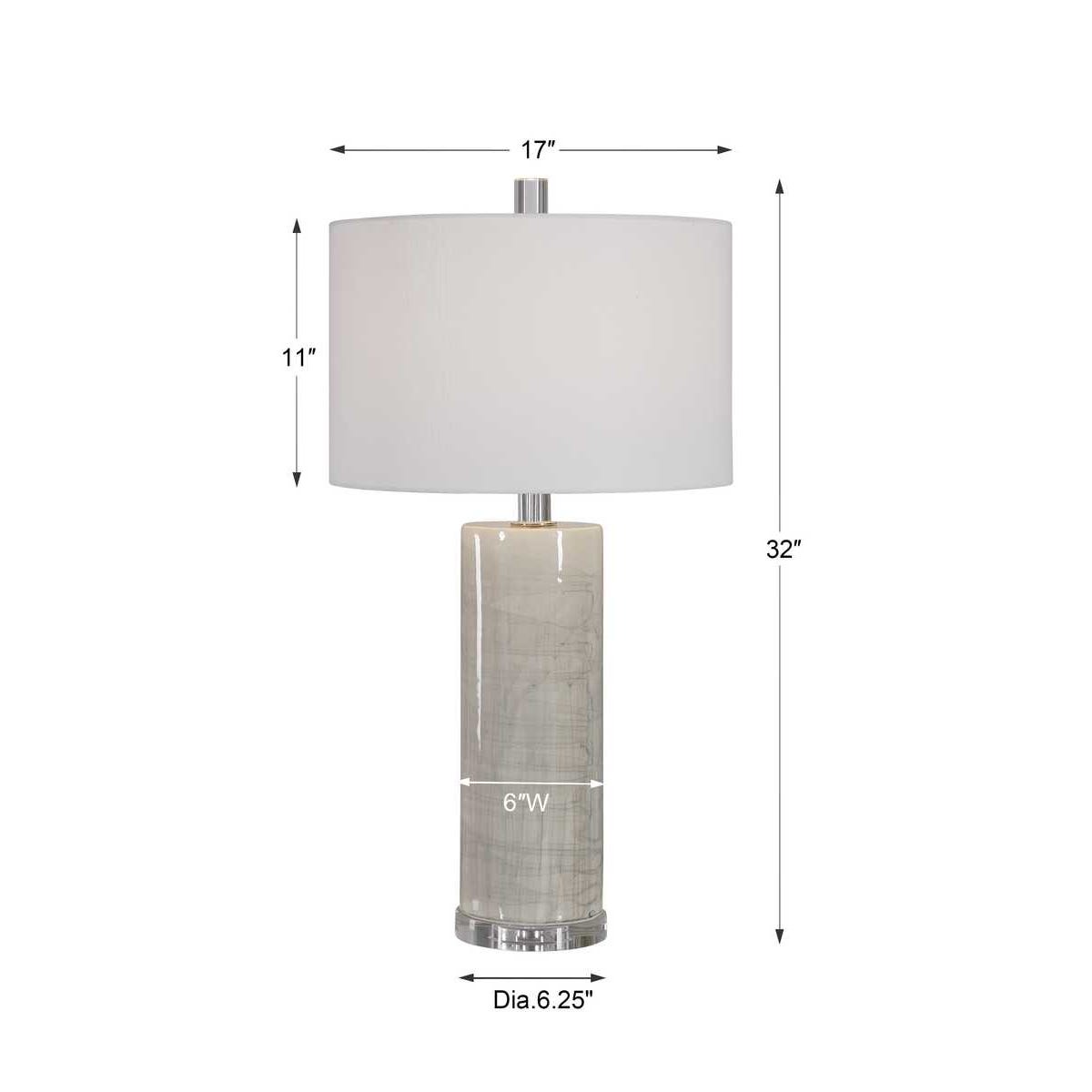 Uttermost Zesiro Modern Table Lamp