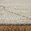 Feizy Kasbah 69G0F Transitional Moroccan Rug in Ivory/Tan/Orange