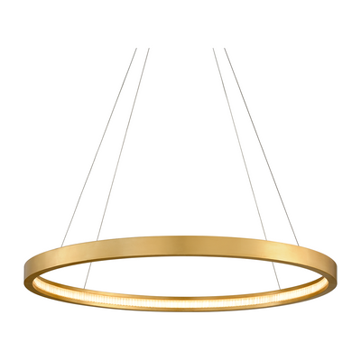 Corbett Jasmine 1 Light 44 inch Gold Leaf Chandelier Ceiling Light