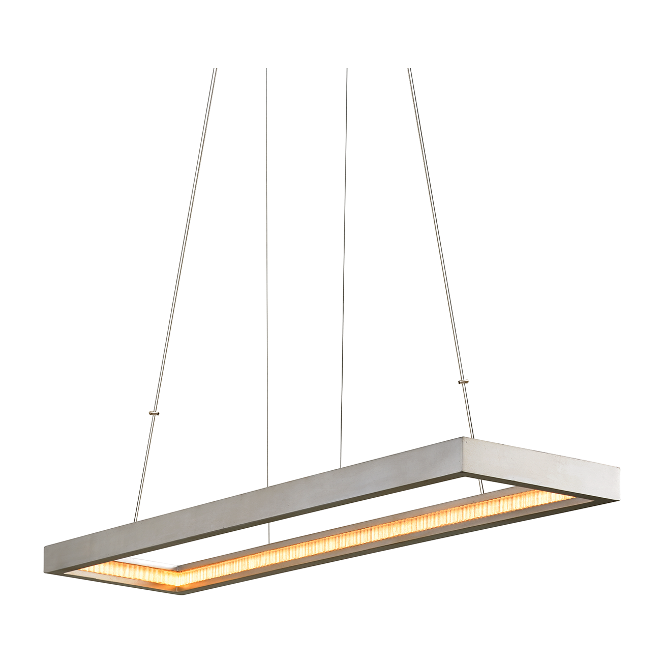 Corbett Jasmine 1 Light 14 inch Silver Leaf Linear Ceiling Light