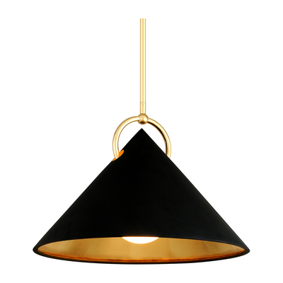 Corbett Charm 1 Light 23 inch Gold Leaf Pendant Ceiling Light Clearance