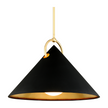 Corbett Charm 1 Light Gold Leaf Pendant Ceiling Light