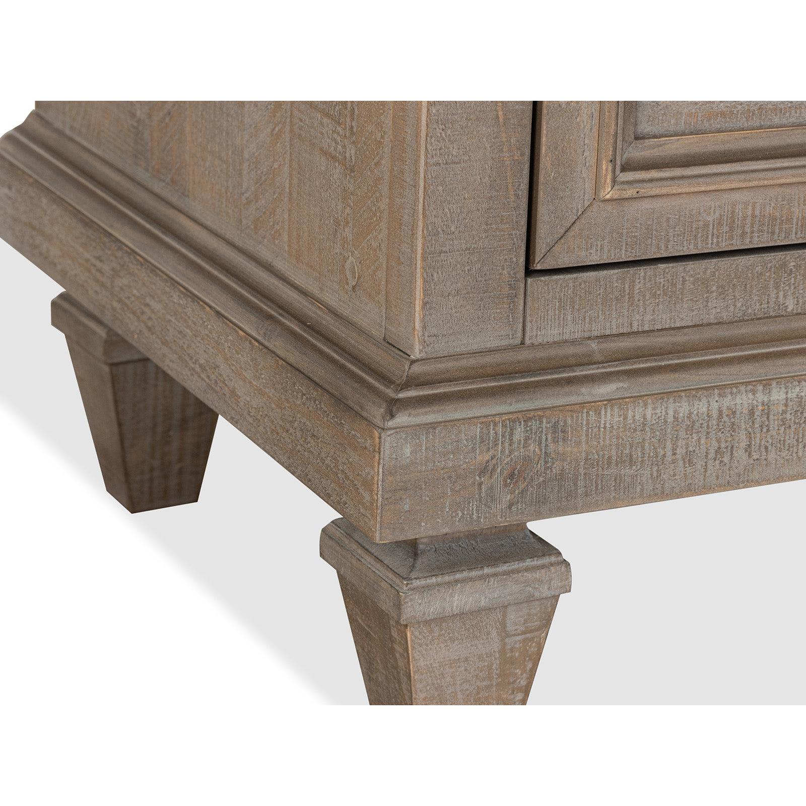 Magnussen Home Lancaster Dovetail Grey Drawer Nightstand