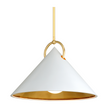 Corbett Charm 1 Light Soft White Pendant Ceiling Light