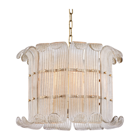 Hudson Valley Lighting Brasher 8 Light 22.75 inch Chandelier Ceiling Light