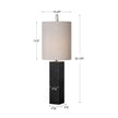 Uttermost Delaney Marble Column Accent Lamp