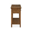 Magnussen Home Bay Creek Toasted Nutmeg Rectangular Sofa Table
