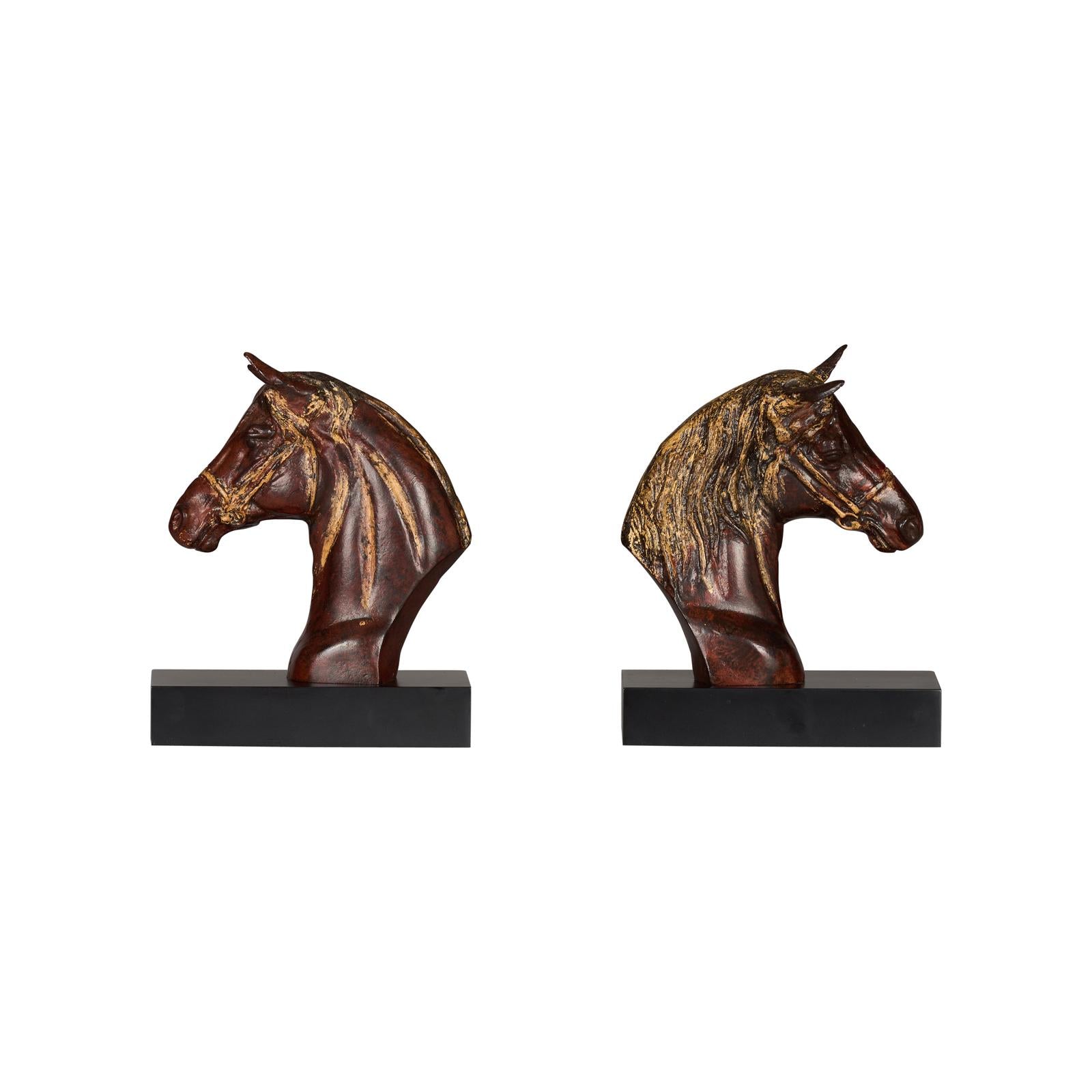 Wildwood Horse Bookends Pair