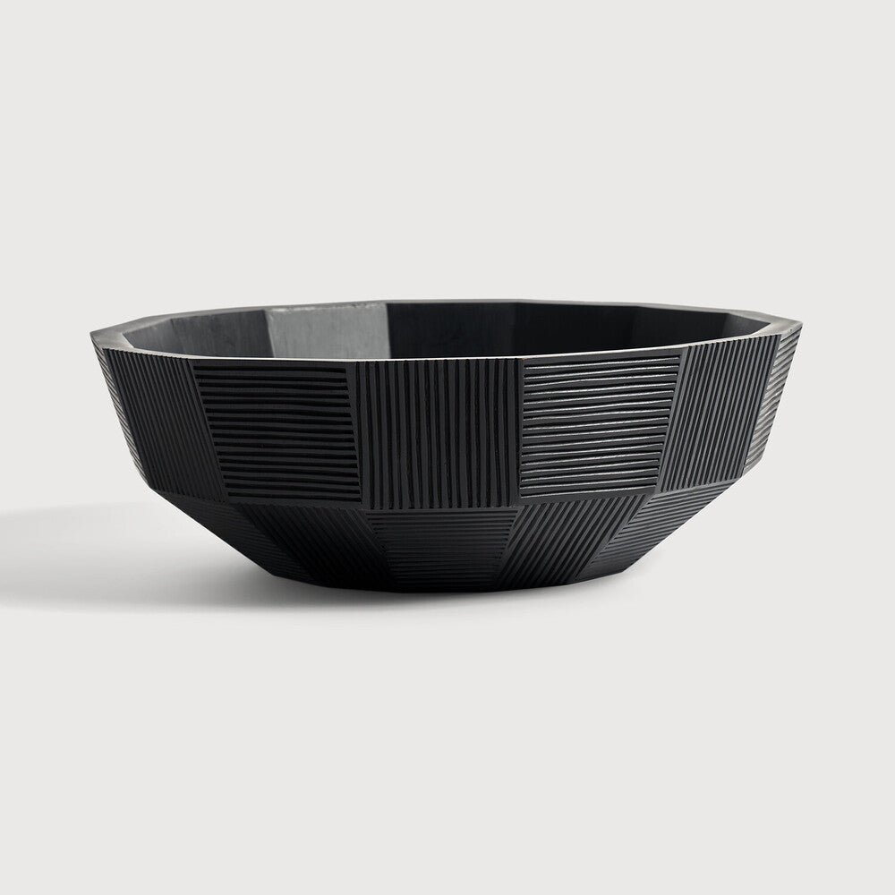 Ethnicraft Striped Bowl