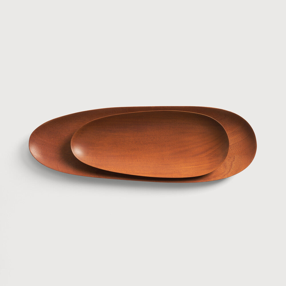 Ethnicraft Thin Oval Boards Set