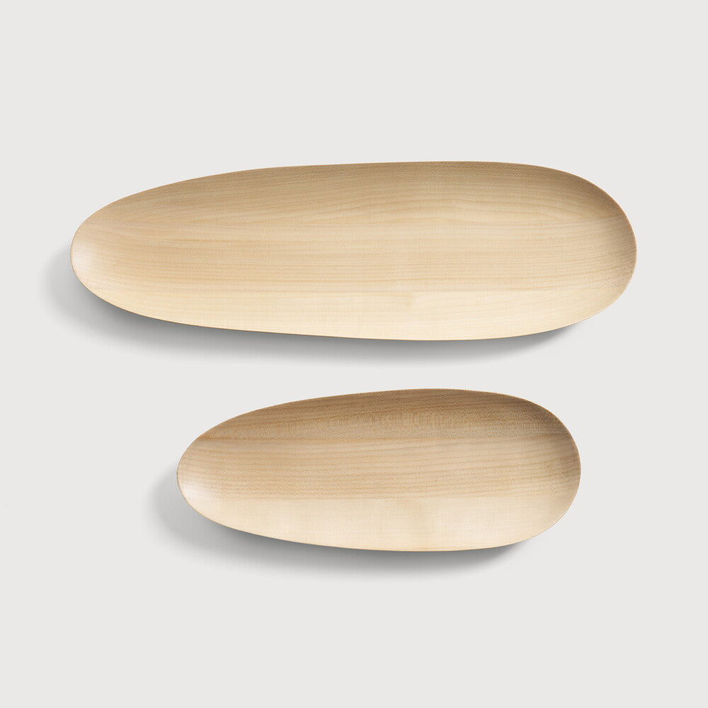 Ethnicraft Thin Oval Boards Set