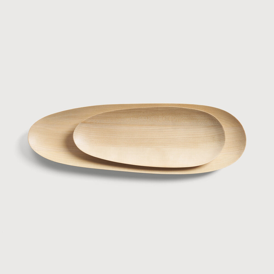 Ethnicraft Thin Oval Boards Set