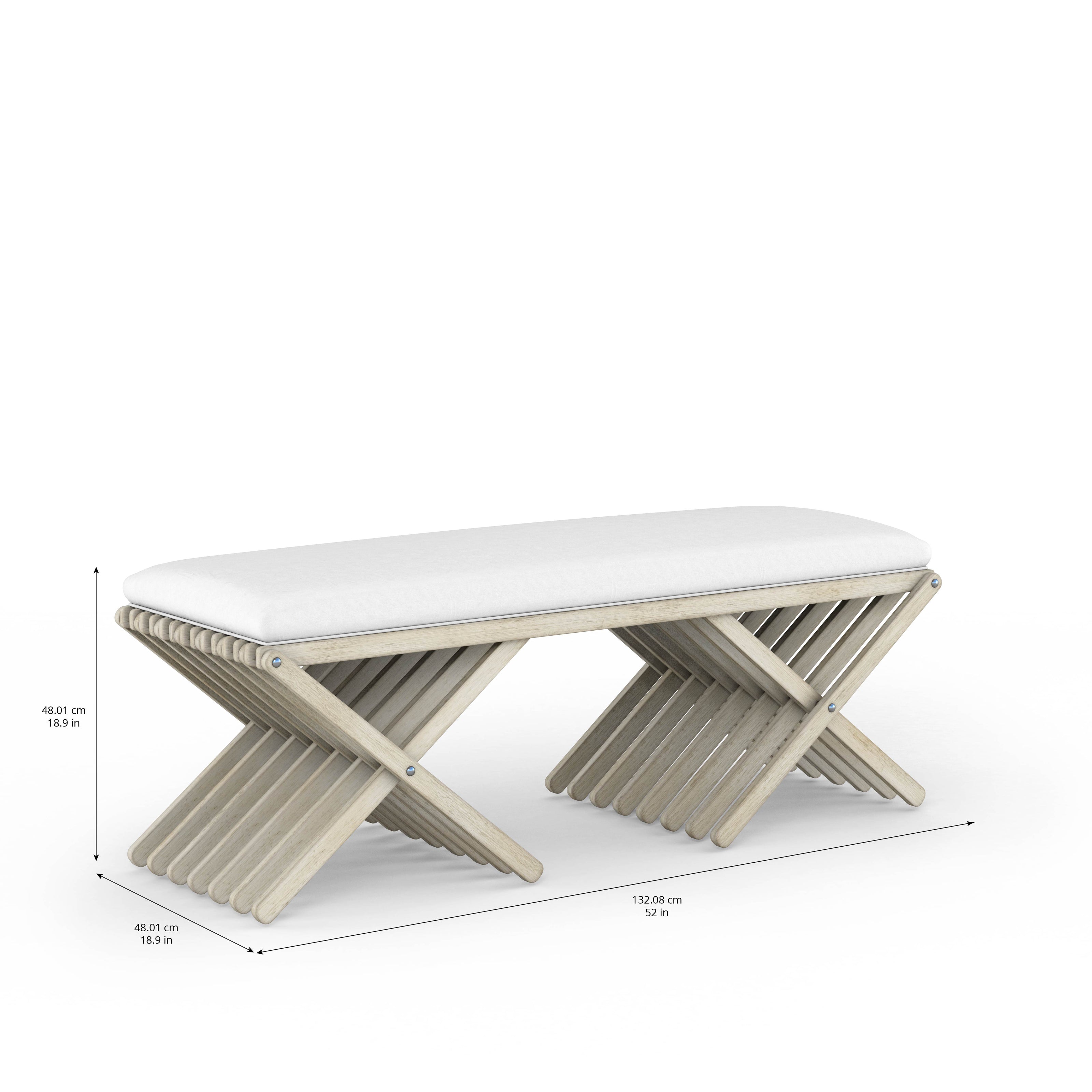 ART Furniture Cotiere Double Bench DNR