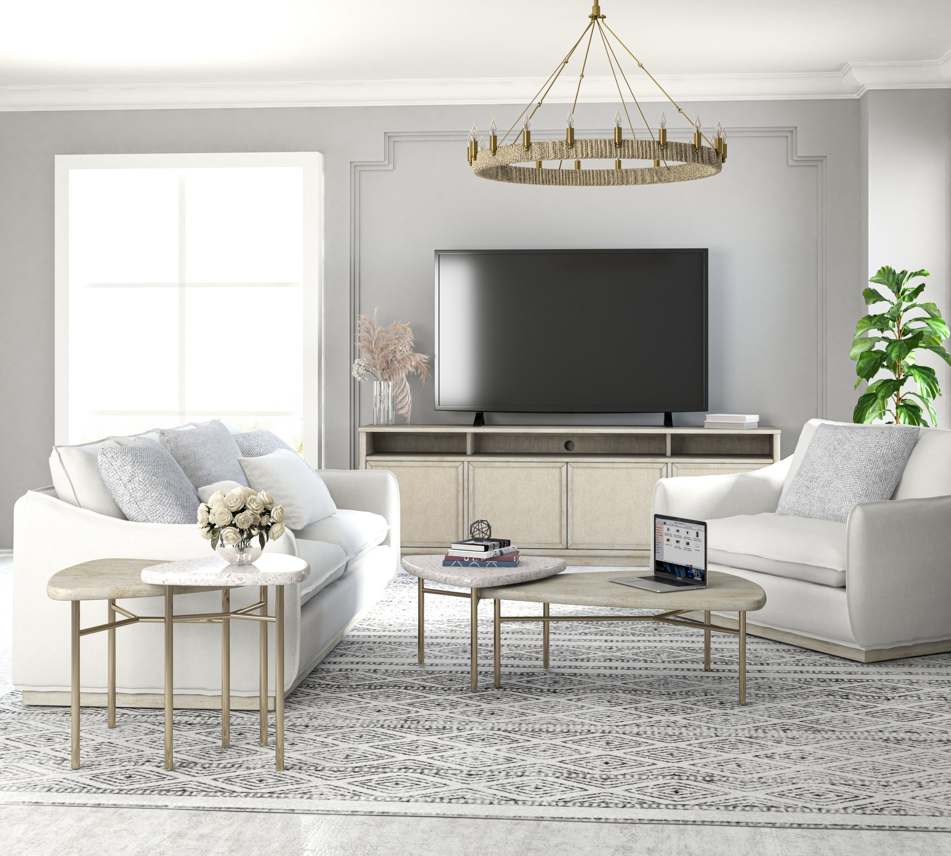 ART Furniture Cotiere Entertainment Console