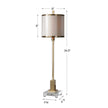 Uttermost Villena Brass Buffet Lamp