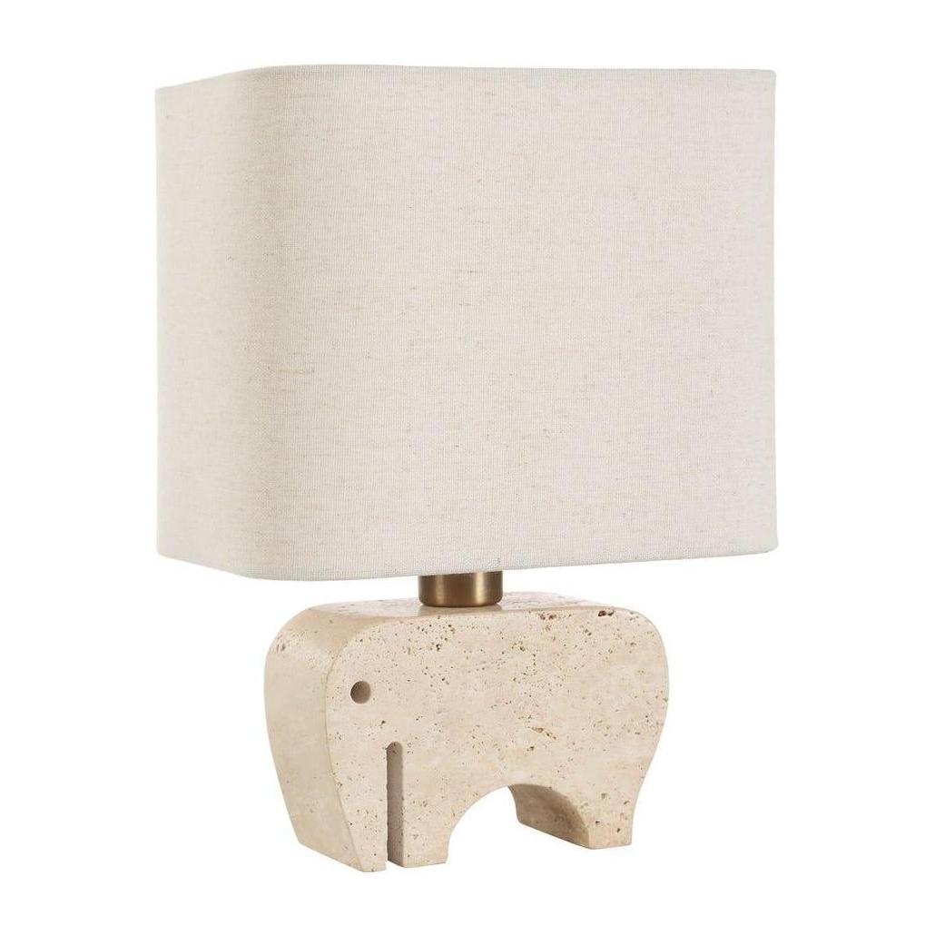 Uttermost Tusk Travertine Accent Lamp