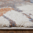 Feizy Gilmore 39MPF Modern Watercolor in Blue/Orange/Gray