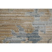 Feizy Augustine 39TXF Traditional Floral & Botanical, Tan/Blue/Ivory, Rug