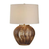 Uttermost McKinley Textured Brown Table Lamp