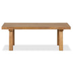 Magnussen Home Lindon Belgian Wheat Rectangular Cocktail Table