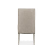 Magnussen Home Bronwyn Alabaster Upholstered Host Chair Set of 2