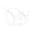 Sunpan Orwell Swivel Lounge Chair