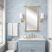 Wildwood Bamboo Brass Mirror