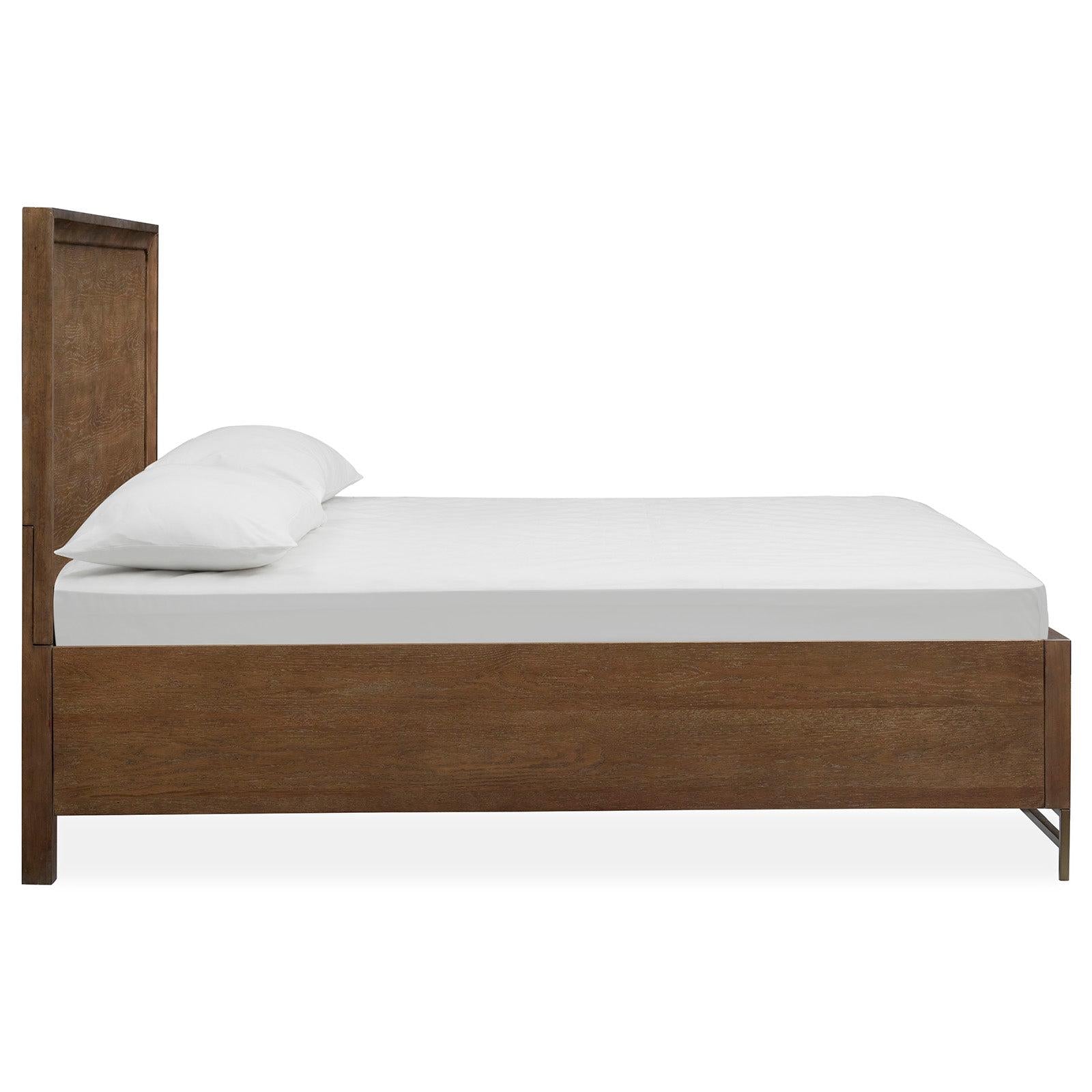 Magnussen Home Lindon Belgian Wheat & Coffee Bean Bed