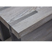 Magnussen Home Eldridge Weathered Gravel And Satin Bronze Rectangular Sofa Table