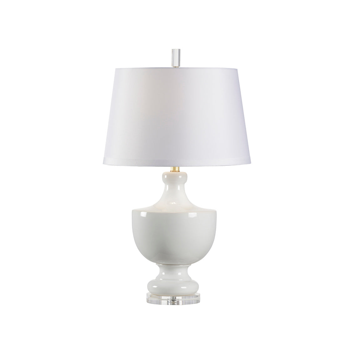 Wildwood Gate Finial Snow Lamp
