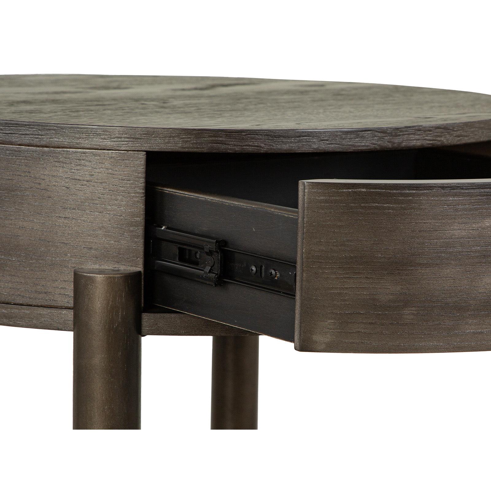 Magnussen Home Hadleigh Round End Table