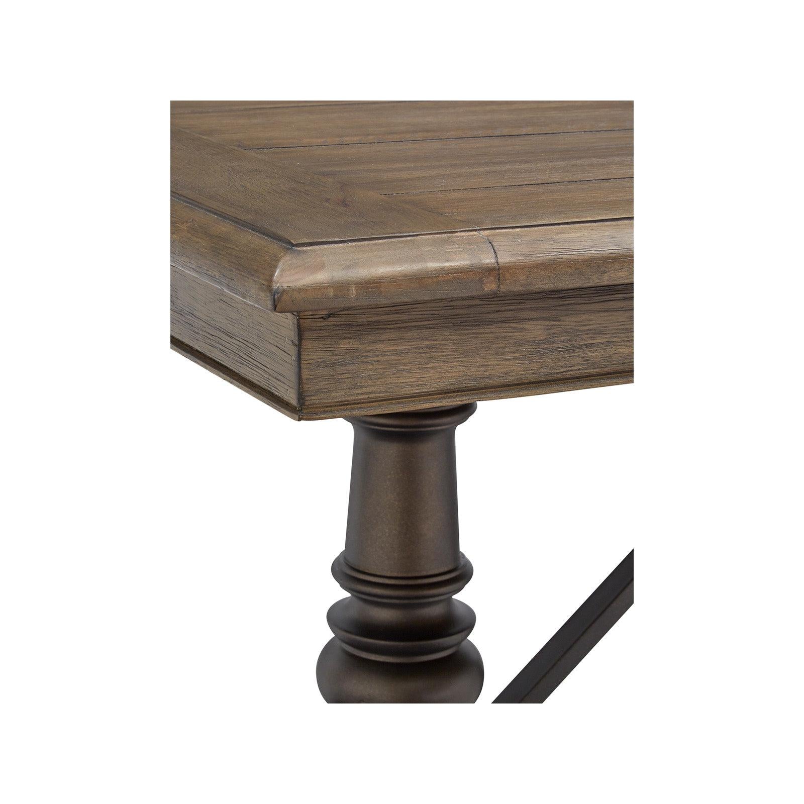 Magnussen Home Roxbury Manor Homestead Brown Extendable Rectangular Dining Table