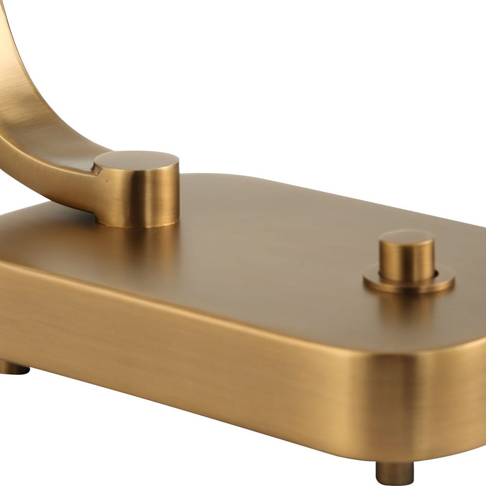 Uttermost Bend The Rules Brass Desk Lamp