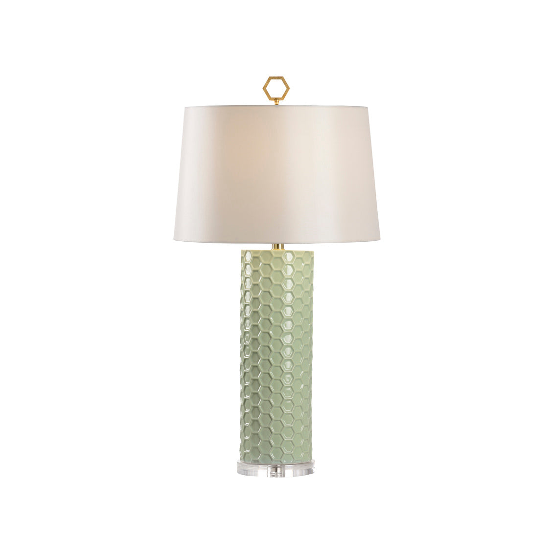 Chelsea House April Honeycomb Table Lamp