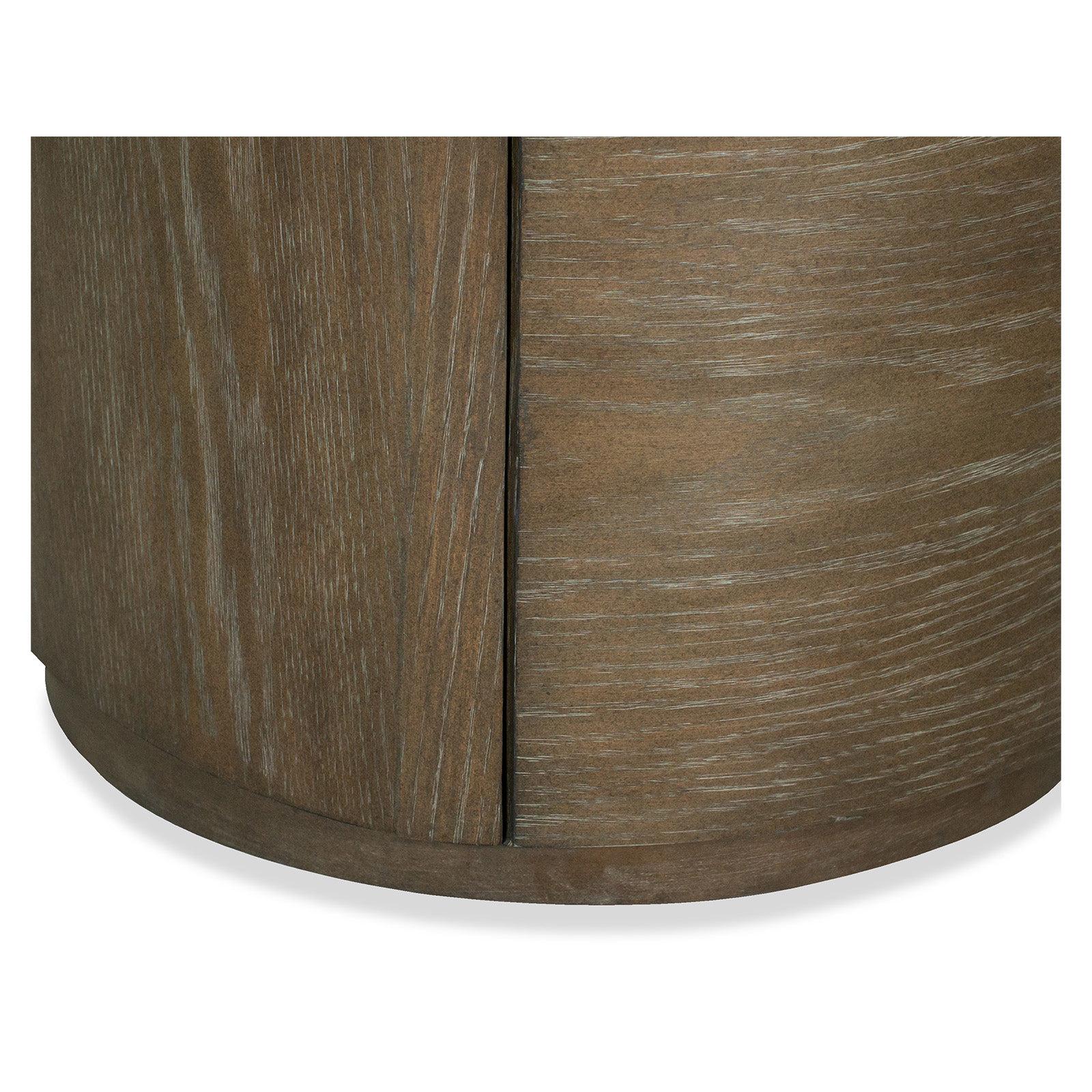 Magnussen Home Bosley Lt. Brown Porpoise Round End Table