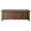 Magnussen Home Bay Creek Toasted Nutmeg Cocktail Table With Casters