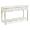 Magnussen Home Newport Alabaster Rectangular Sofa Table