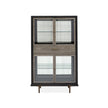 Magnussen Home Ryker Nocturn Black & Coventry Grey Display Cabinet