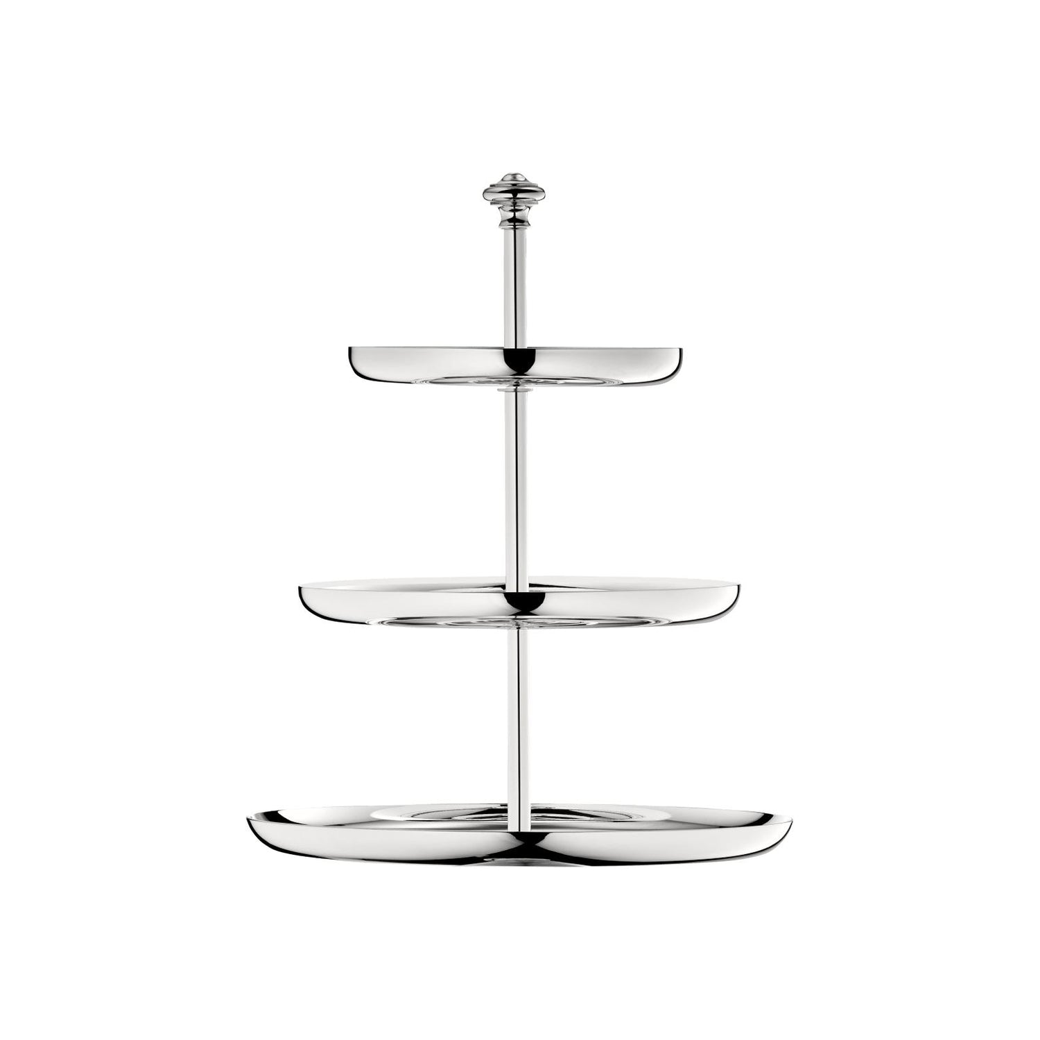Christofle Albi Silver Plated 3-tier Pastry Stand