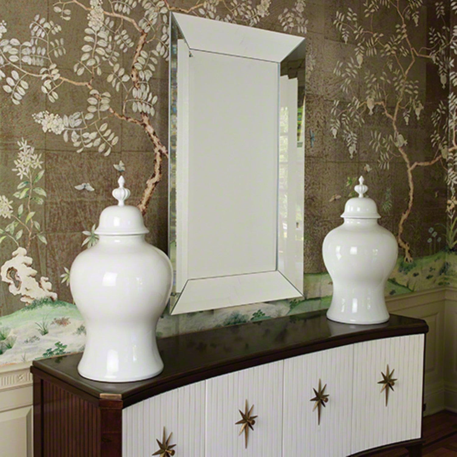 Global Views Large Adas Beveled Mirror