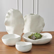 Global Views Matte White Kelp Vase