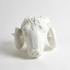 Global Views Matte White Capricorn Sculpture