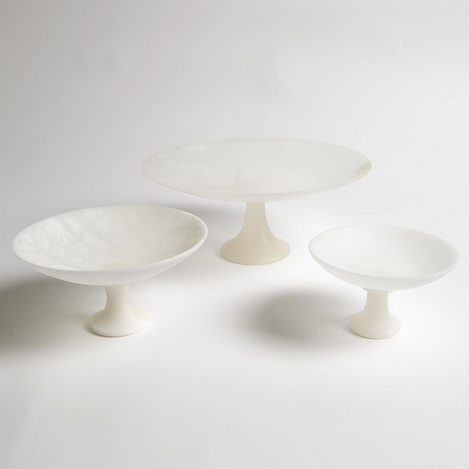 Global Views Alabaster Compote