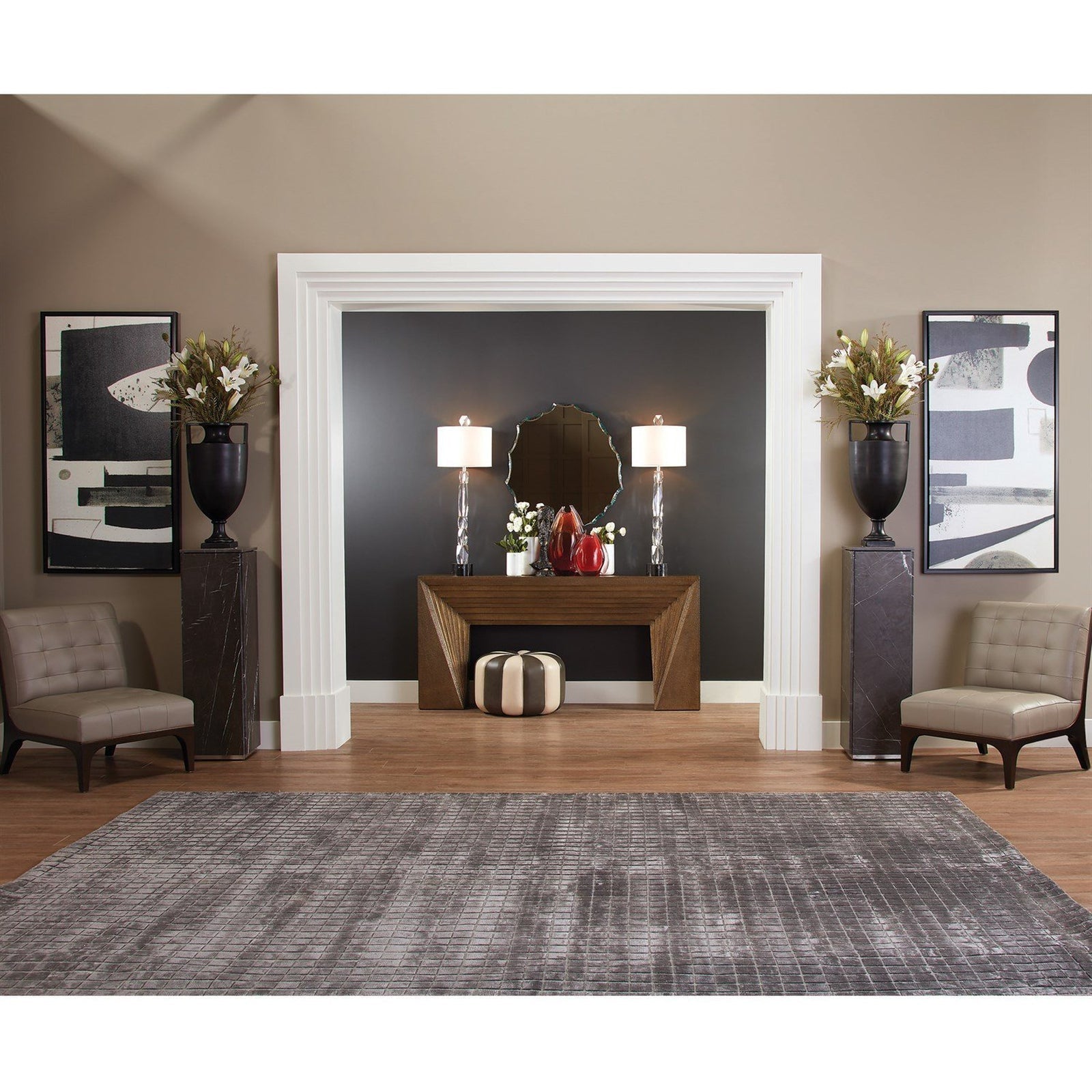 Global Views Chiseled Mirror