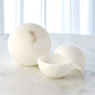 Global Views White Alabaster Sphere Box