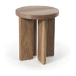 Regina Andrew Fraya Round Walnut Side Table - Live from Detroit