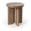 Regina Andrew Fraya Round Walnut Side Table - Live from Detroit