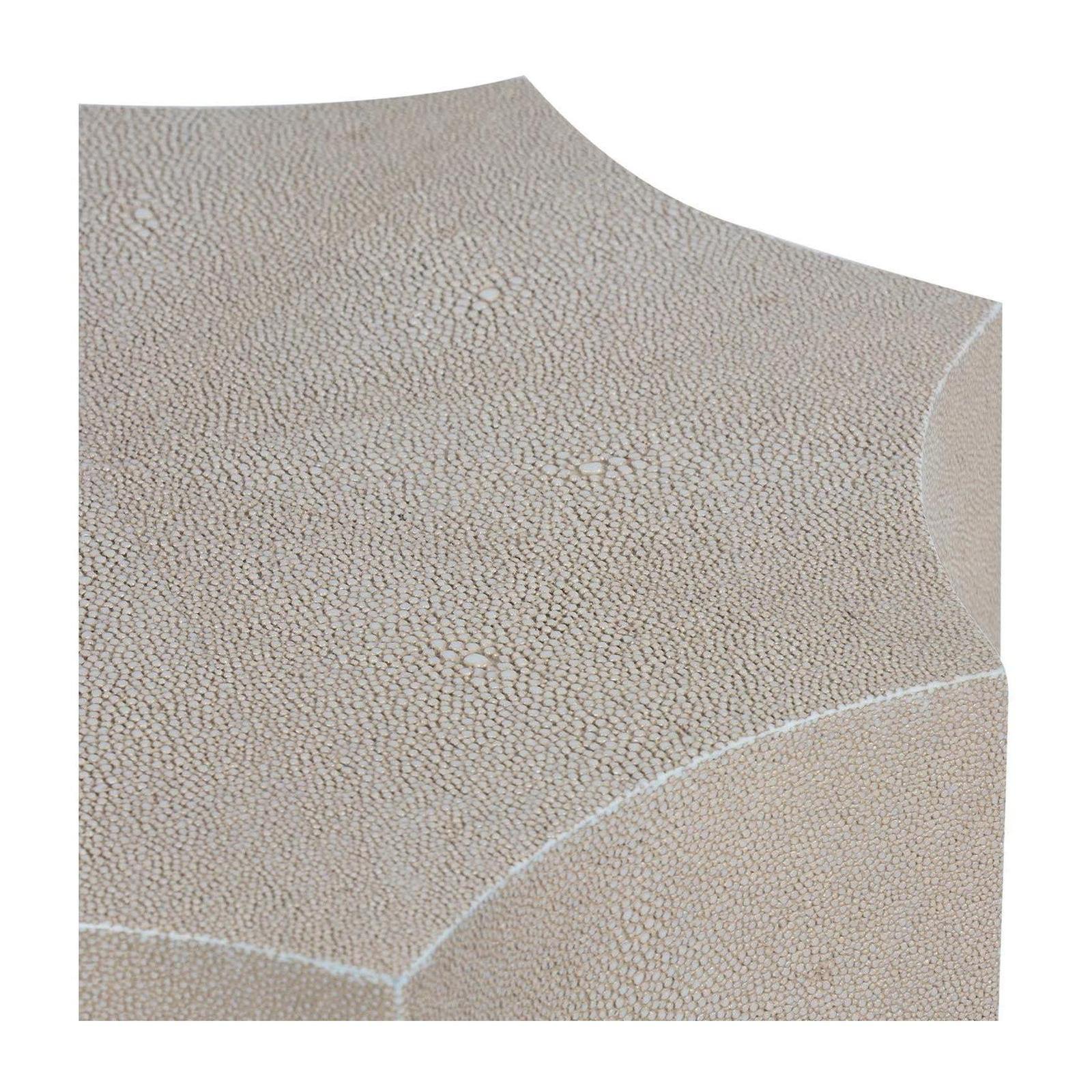 Regina Andrew Marilyn Shagreen Side Table