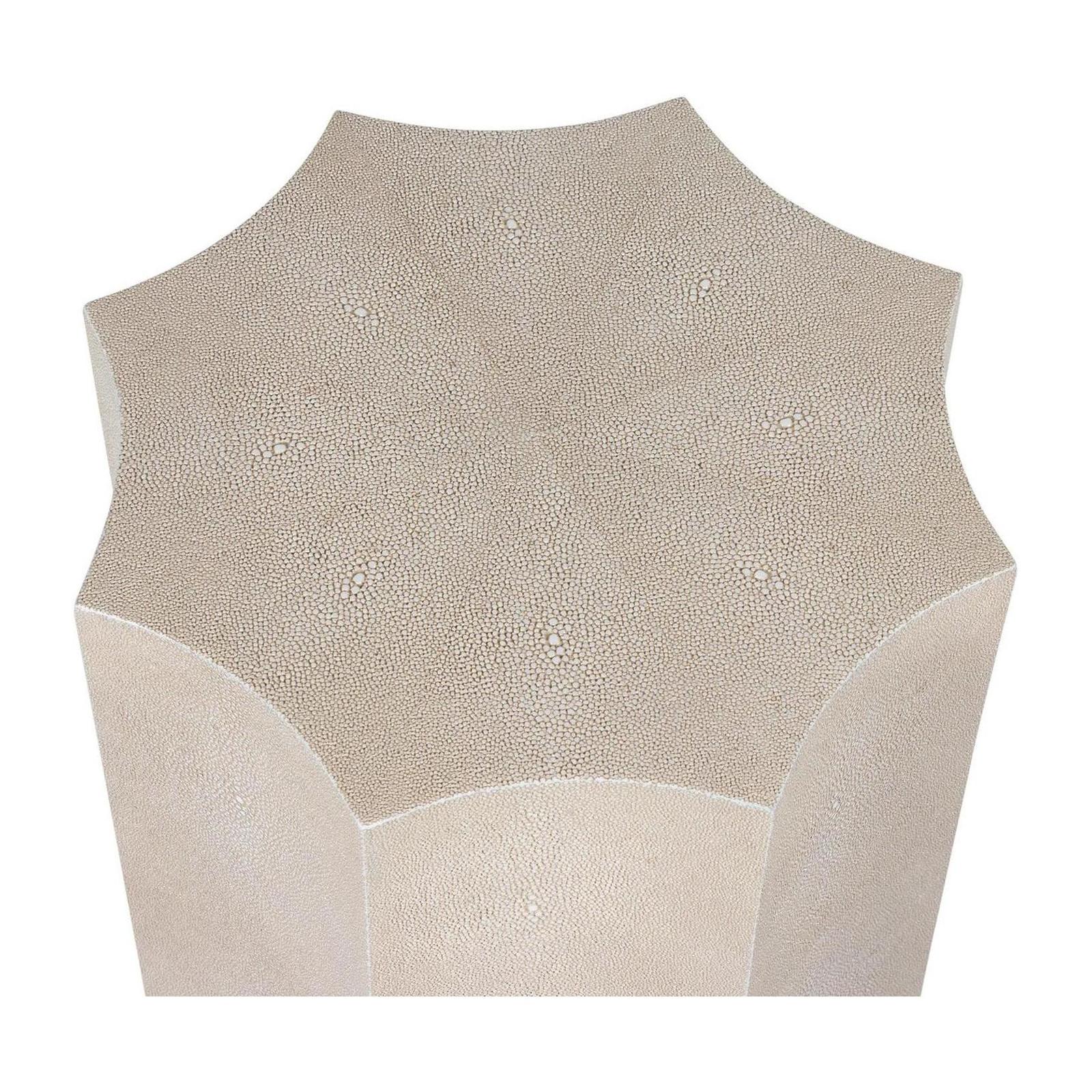 Regina Andrew Marilyn Shagreen Side Table