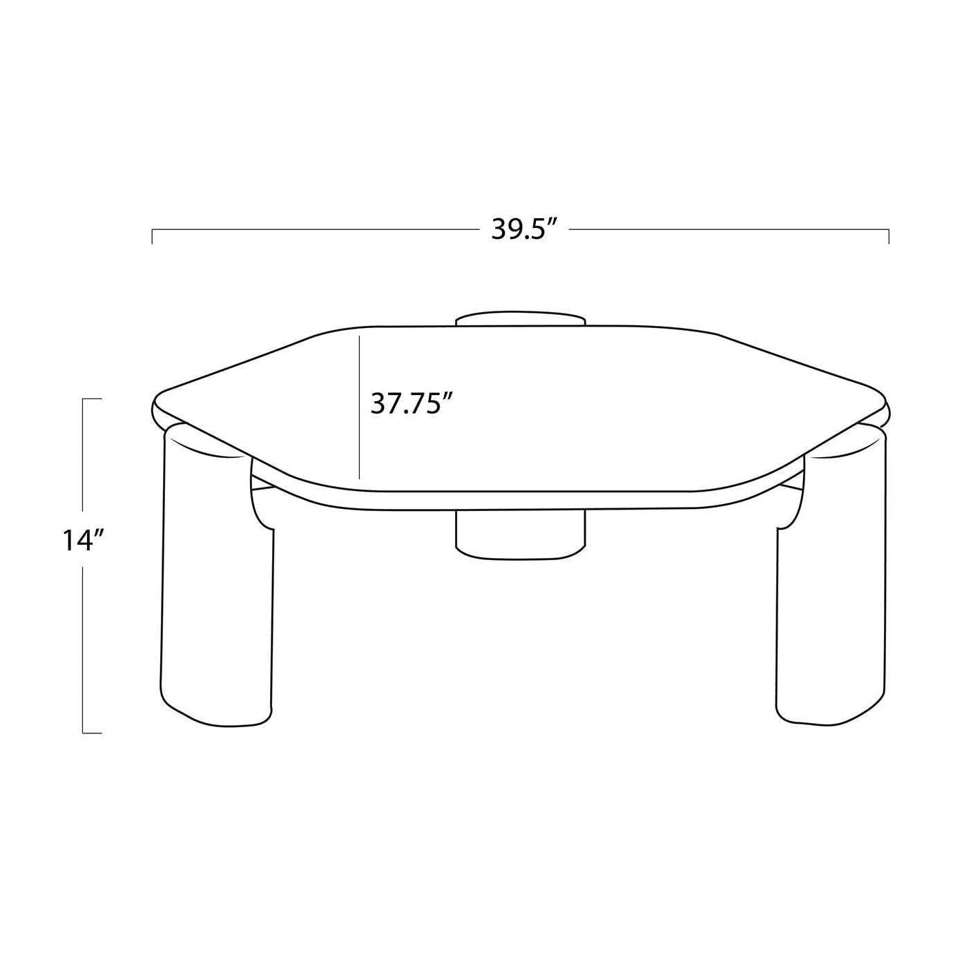 Regina Andrew Roan Travertine Coffee Table